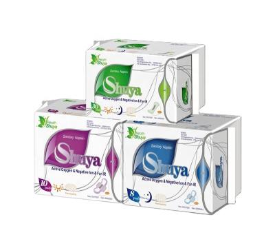 China Absorbent 240mm Free Sample Super Brand Sanitary Napkin With Anion for sale