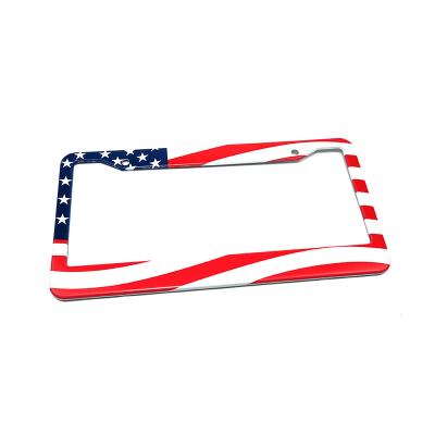 China UV Resistant High Quality Custom Design Car License Plate Frames Wholesale Plastic License Plate Holder Car Plate Coverme for sale