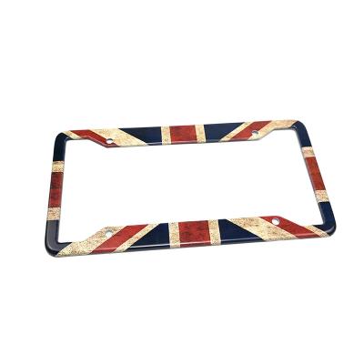 China UV Resistant Factory Custom Logo License Plate Frame License Plate Cover Wholesale License Plate Holder for sale