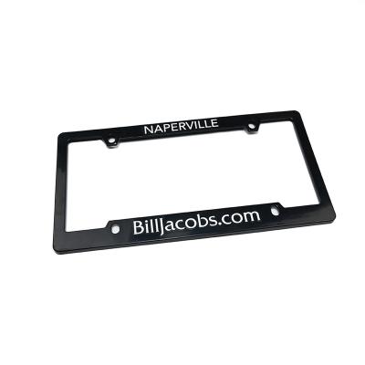 China UV Resistant High Quality License Plate Frame Wholesale Car License Plate Frame Custom License Frames for sale