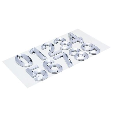 China Waterproof+Eco-friendly Old Style Letters Car Stickers And Letter Car Badges And Letter Car Emblem for sale