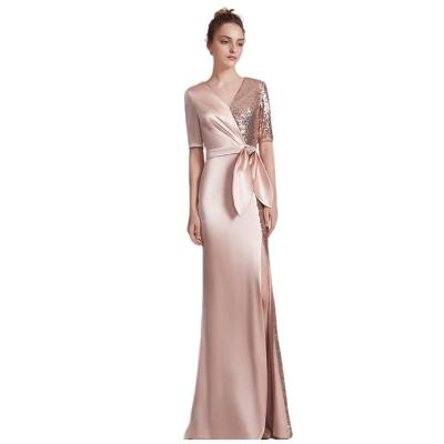 China Wedding Dress Dresses Women Lady Elegant Rose Gold Wedding Dress for sale