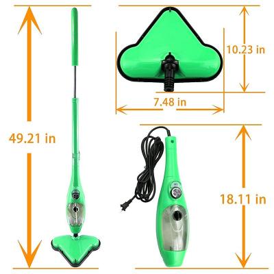 China 1300W Amazon High Pressure Steam Mop Hot Selling Household Steam Mop Multifunctional 5 in 1 Steam Mop Cleaners for sale