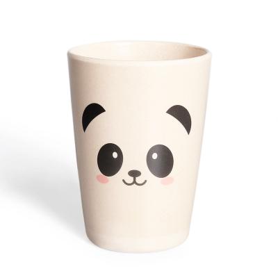 China BPA Free Sustainable Bamboo Fiber Eco Friendly Drinkware Biodegradable Plastic Drink Cup For Kids for sale