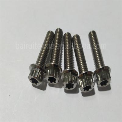 China Pan DIN Titanium Bolts Boltsfor Titanium Torx Motorcycle Ti Clamp Screws for sale