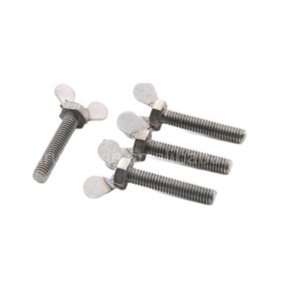 China Titanium Titanium Screws Pure Gr2 M6 10 20 30 40 50 Titanium Butterfly Screw for sale