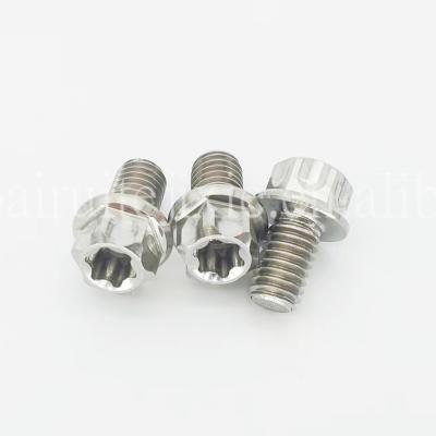 China Hexalobular Socket Head Factory Outlet Flange Titanium Hexalobular Socket Screws For Engine for sale