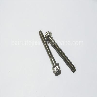 China HEX Customized Titanium Titanium Flange Head Torx Bolts for sale