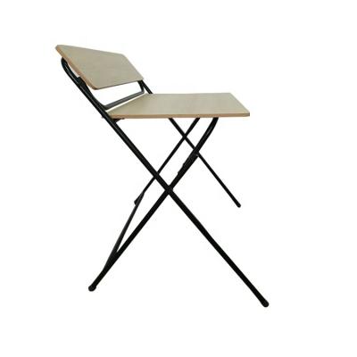 China MDF Metal Leg Folding Foldable Laptop Computer Table Desk for sale