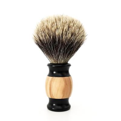 China Face Grade Special Badger Shaving Brush Professional Soft Beard Brush for sale