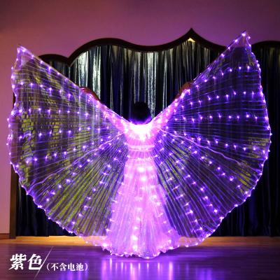 China Durable One BestDance LED Angel Isis Wings Belly Dance LED Light Up Festival Isis Wings Show Costumes For Party for sale