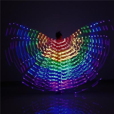 China Goods Fairy Wings Cosplay Angel Isis Wings from BestDance LED Isis Wings Belly Dance Costume for sale