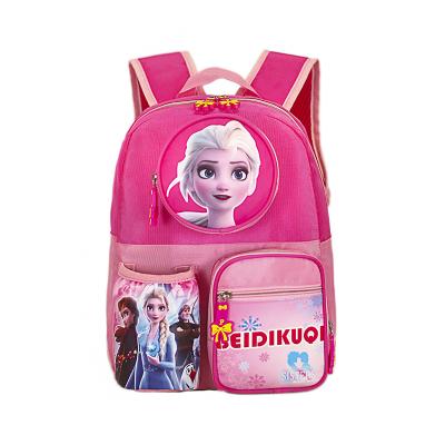 China Wholesale Waterproof Custom Campus School Student Child Book Elsa Backpack Bag Kids For Teenagers Boys Girls for sale