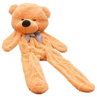 China Eco-friendly Big Plush Bear Plush Toy Factory Cheap Soft Unfilled Animal Skin for sale