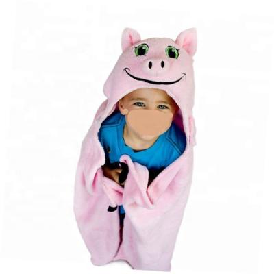 China Comfortable Portable HOT Animals Baby Hooded Covering Pig Bathing Animals for sale