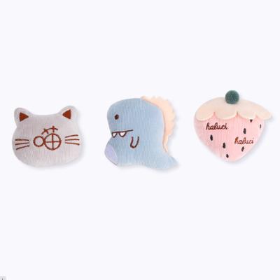 China Various Color Pet Fruit Sustainable Interactive Animal Cat Catnip Toy Fashion New Sutffed Soft Plush Cat Toys Filled Catnip for sale