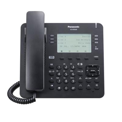 China Panasonic KX-NT630 IP Phone Black/White Large LCD Display with Backlight Headset Port Supported SRTP for Secure Communication KX-NT630 for sale