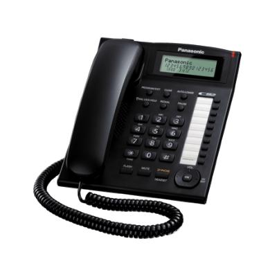 China Analog Phone Line Panasonic KX-TS880 Single Line Phone Work With PABX Attached Caller ID 10 Speaker One Touch Speed ​​Dial for sale