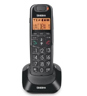 China Uniden AT4105 Big Button Big Numbers And Audio Push Cordless Phone AT4105 for sale