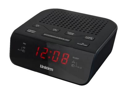 China UNIDEN AR1302 0.6 LED Display Radio Alarm Clock AR1302 Buzzer and Alarm for sale