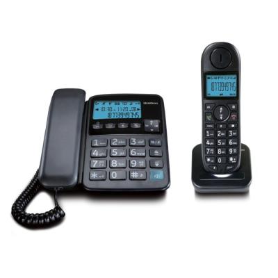 China UNIDEN AT4501 FSK/DTMF Large Call ID Display With Big Blue And Comfortable 5 Number Backlit Key Reminder CE Approval AT4501 for sale