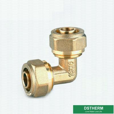 China Encaixes de bronze rosqueados iguais ISO9001 de Pex do cotovelo de CW617N DZR à venda