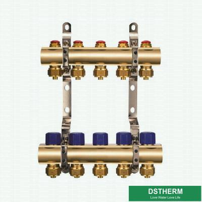 China 3 Schleifen-bis 12 Schleifen-vielfältige Boden-Messingheizung für Pex-Rohr zu verkaufen