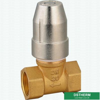 China Thread Brass Tee Brass Thermostatic Radiator Valve for sale