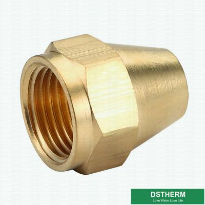 China NPT Threaded Flare Fittings Female Threaded C37700 Brass Flare Fitting Flare Nut Fittings for sale