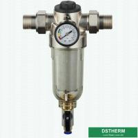 China Ganzes Haus-waschbares Messingkörper-ganzes Haus-waschbarer Rohrleitungs-Edelstahl Mesh Brass Water Pre Filter zu verkaufen