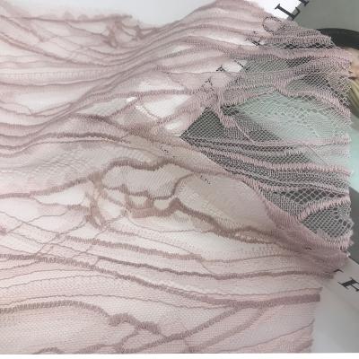 China Viable Material Lilac Hot Selling Lace Fabric High Quality Lace Fabrics Lace Fabrics With Cheap Price for sale