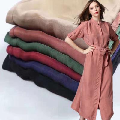 China Other hot sale woven viscous rayon fabrics cupro wash-cupro-shirt lining sand wash fabric for sale