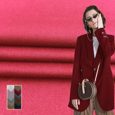 China Reasonable Price Breathable Polyester Rayon Satin Fabric TR Tailoring Cloth TR Fabric For Suit China Manufacturer for sale