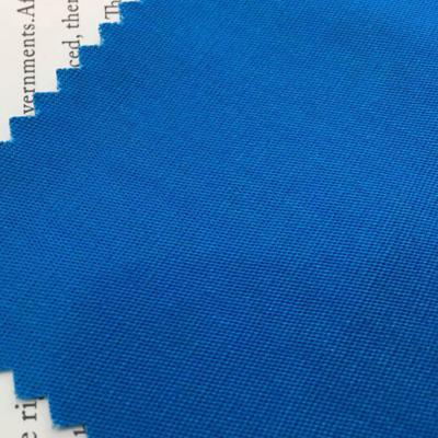 China Polyester 21*21 Wrinkle Stain Free Sample Prospecting Fabric Cotton Repellent Resistant Plain Fabric Composition Uniform Cotton Canvas for sale