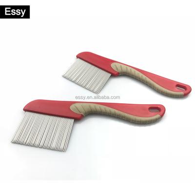 China Viable Dog Cat Remove Flea Metal Stainless Steel Lice Comb for sale