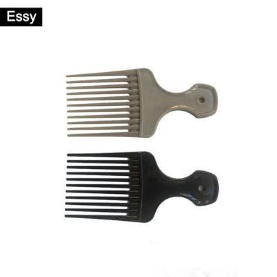 China Afro Hair Comb Tooth Hair Comb Plastic Afro Wide Tooth Hair Comb With Handle Plastic Comb for sale