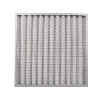 China Factory Source Manufacturer Plate Air Filter Clean Room Efficiency Filter Air Conditioner Folding Primary Filter for sale