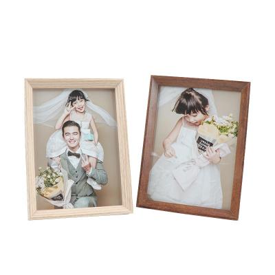 China 6 7 8 10 Inch Baby's Love Family Photo Frame Retro MDF Photo Frame European Wooden 5 Wholesale Wedding Decoration Picture Frame Kids à venda