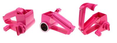 China Pink Color Plastic Hand-Cranked Cheese Grater For Cheese Tool for sale