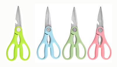 China low quantity differen color sharp scissors  use office Kitchen school for sale