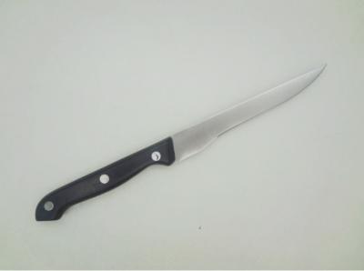 China Stainless Steel Bone Knife With PP Handle Black color for sale