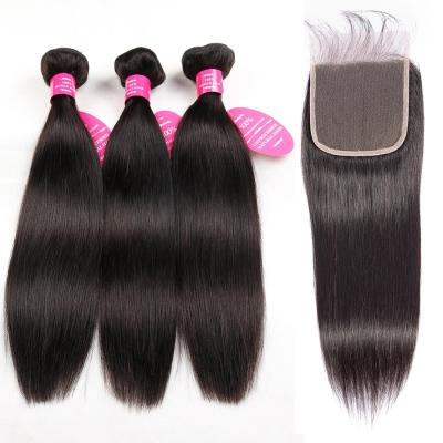 China 100% Bundle, Organic/Natural Wave Silky Straight Raw Brazilian Mink Hair Product Of 9a 10a 11a Grade Brazilian Mink Hair Extensions, For Black Women for sale