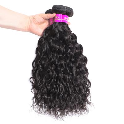 China Deep Wave 15% Discount Sale On 10A Water Wave Rate Unprocessed Indian Cuticle Aligned Hair Bundles, Virgin Hair Wholesalers Dropshipping for sale