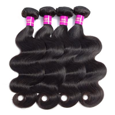 China Body Wave Virgin Remy Brazilian Human Hair 12 Inch Body Wave Extension , Cheap Brazilian Hair Weave Bundles Free Shipping for sale