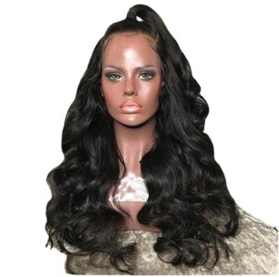 China Natural Wave HD Transparent Deep Wave Lace Front Wig, Full Braided Lace Front Wigs, Manila Wigs for sale