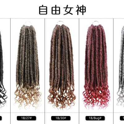 China Synthetic Hair Faux Locks for sale