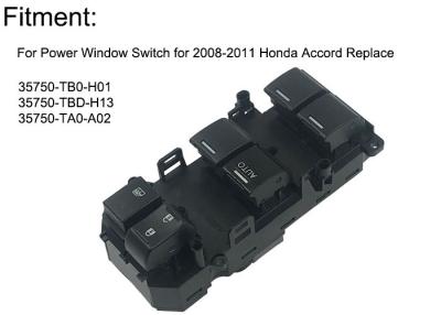 China Automatic Honda Power Window Switch Replacement , Master Car Power Window Switch for sale