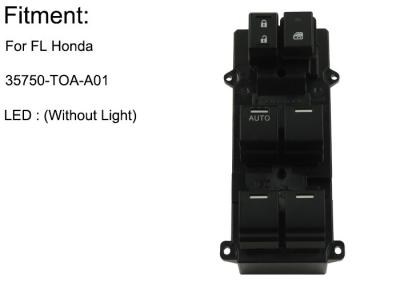 China Multifunctional Honda Power Window Switch CRV12 Front Driver Side 35750-TOA-A01 for sale