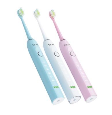 China Wireless Rechargeable Sonic Toothbrush / Electric Toothbrush With Sensor for sale