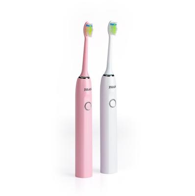 China Pink Oral Electric Toothbrush , Sonic Power Toothbrush Lithium Battery for sale